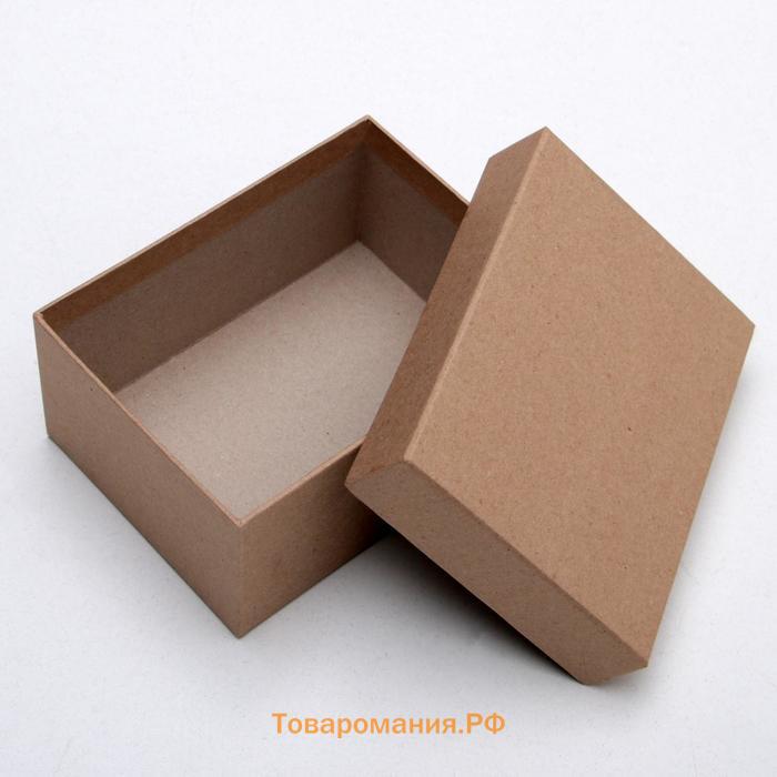 Набор коробок 4 в 1 «Крафт однотонный», 15×11×7 - 9×5×4 см