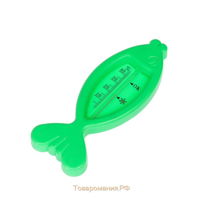 Термометр "Рыбка",  Luazon, детский, для воды, пластик, 15.5 см, микс