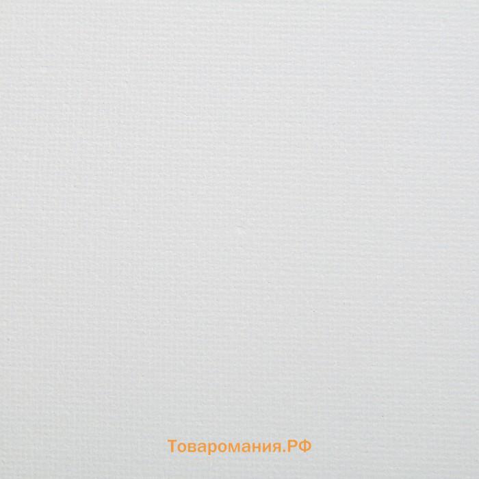Холст на подрамнике, хлопок 100%, 30 х 40 х 1.8 см, акриловый грунт, мелкозернистый, 280 г/м²