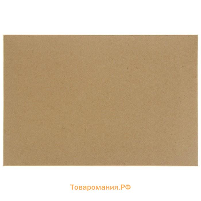 Набор коробок 5в1 «Крафт однотонный», 40×30×5 - 20×10×3 см