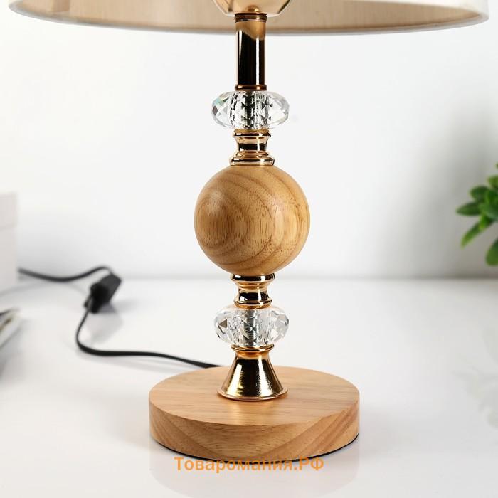 Лампа настольная «Квин» 1хЕ27 40 Вт 25×25×43 см RISALUX