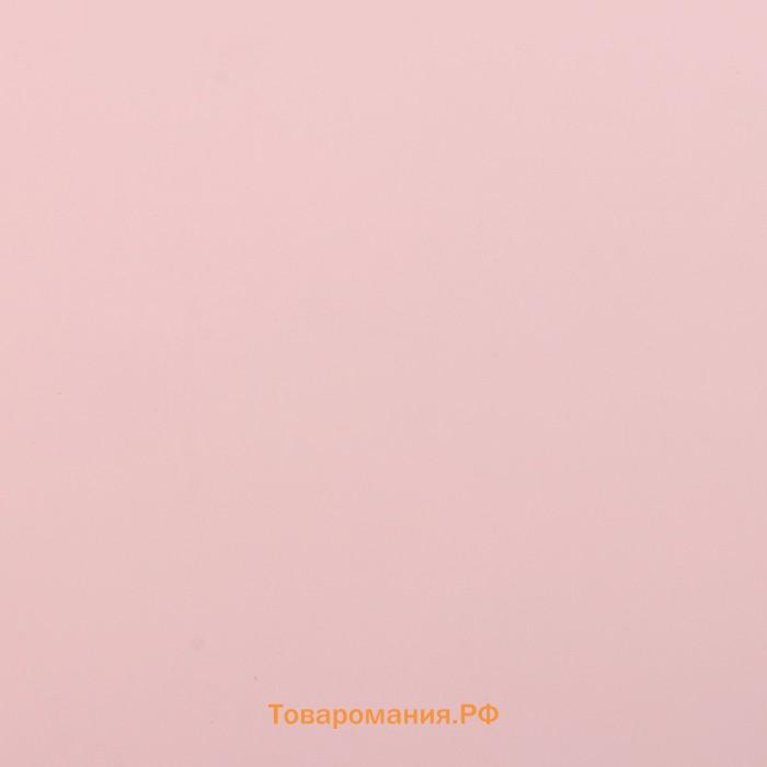 Пленка для цветов «Бриллиант», коралловый, 58 см × 5 м
