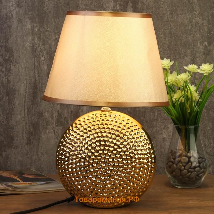 Лампа настольная 7515120TL/1 E27 40 Вт золото 24.5×24.5×37 см RISALUX