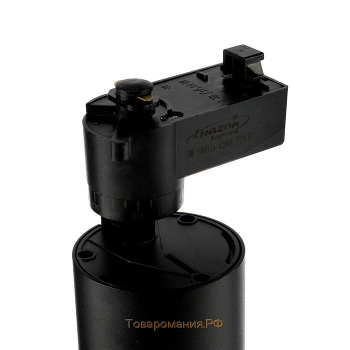Трековый светильник TSL-103, 24 deg, 20 W, 1600 Lm, 6500K, холодн. бел., корпус Черн.
