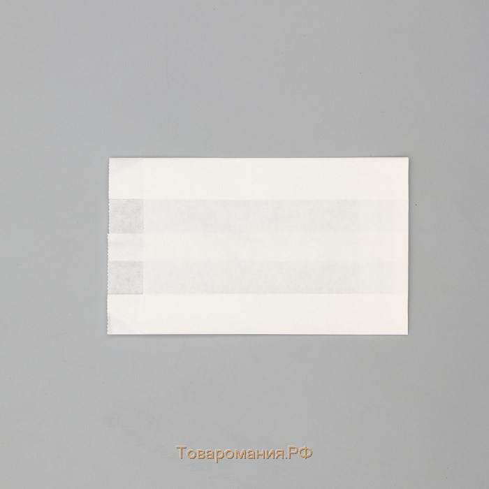 Пакет бумажный фасовочный, белый, V-образное дно, 17,5 х 10 х 5 см