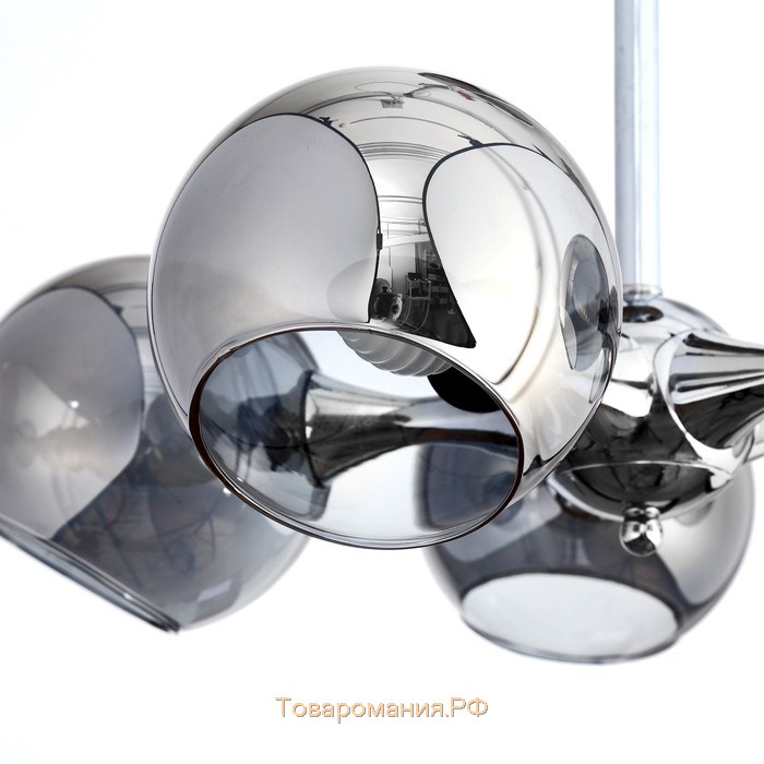 Люстра 4561/5 5хE14 60Вт хром/бронза
