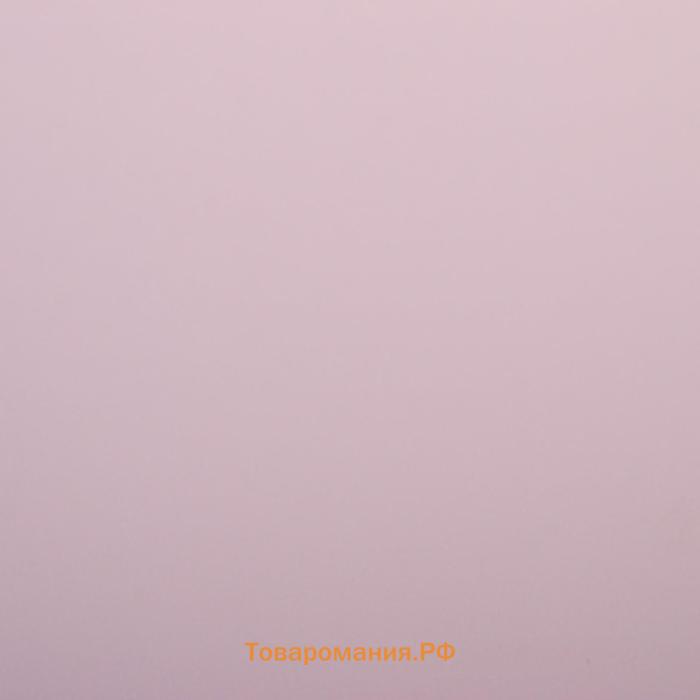 Плёнка матовая двухсторонняя «Цветной блеск» пудра, бронза, 0.58×10 м