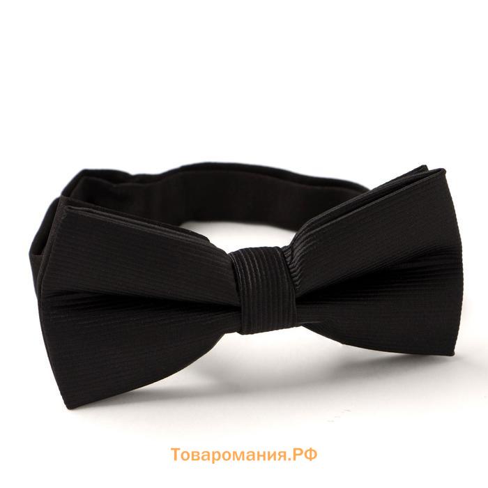 Мужской галстук-бабочка "Парни" 6 х12 см, п/э