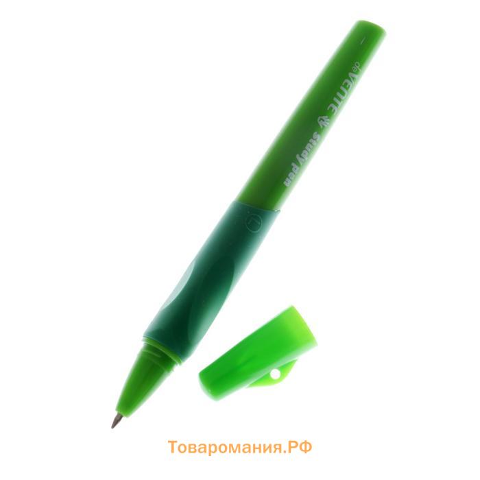 Ручка обучающая для левши deVENTE Study Pen, узел 0,7 мм, каучуковый держатель, чернила синие на масляной основе