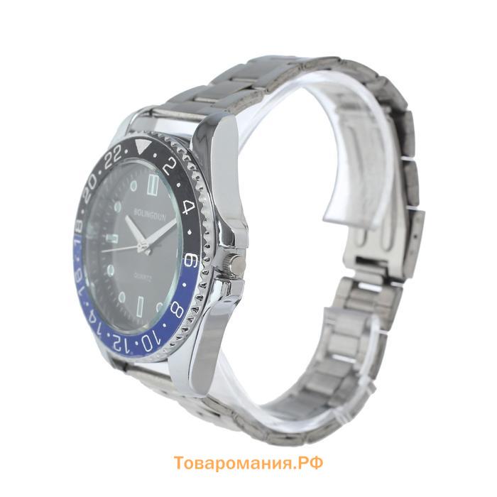 Часы наручные кварцевые мужские "Bolingdun", d-4.5 см
