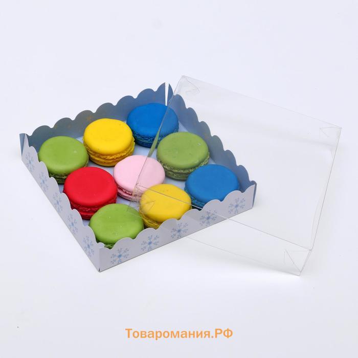 Коробочка для печенья «Счастливого Нового Года», 15×15×3 см