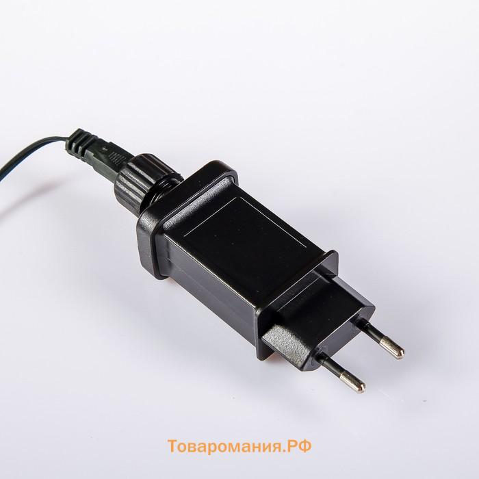 Искусственная ёлка с гирляндой Led «Зимнее волшебство. Пучок», 150 см, d нижнего яруса 75 см, 170 ПВХ веток отгибаются