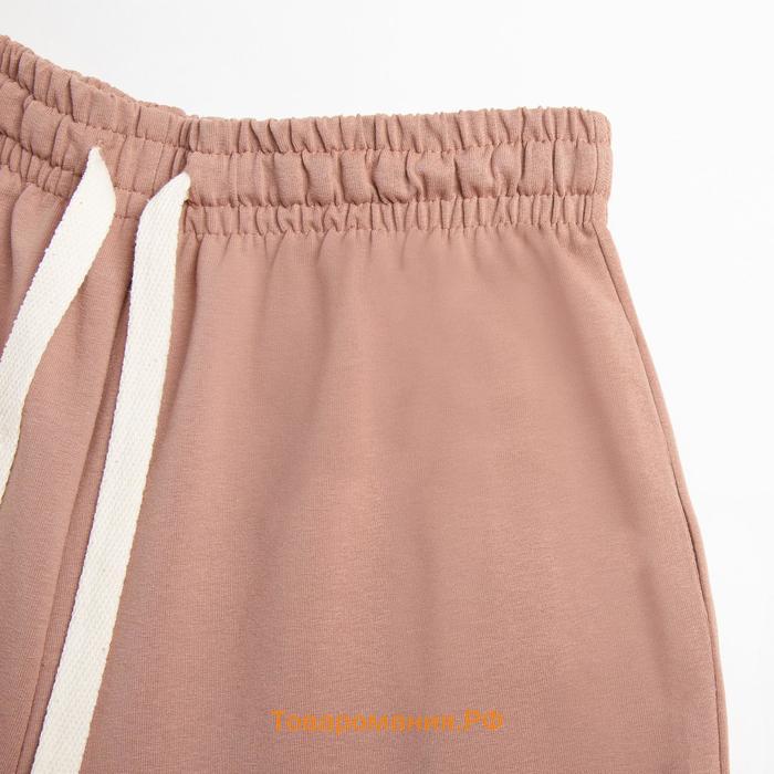 Костюм женский (джемпер, брюки) MINAKU: Casual Collection цвет бежевый, размер 46