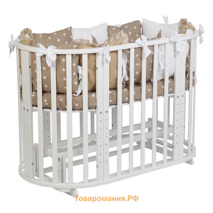 Маятник к кроватке детской Polini kids Simple 911, цвет белый