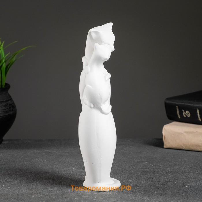 Фигурка гипс «Мама кошка», 21×7×7 см