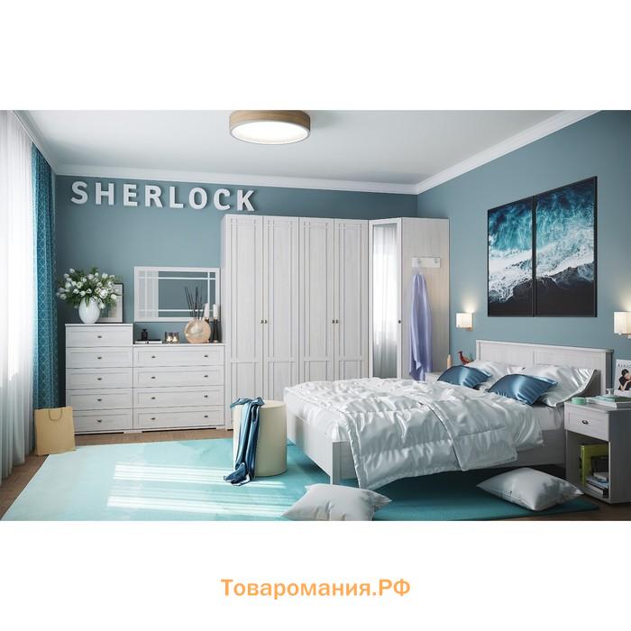 Тумба прикроватная Sherlock 64, 400 × 353 × 565 мм, цвет ясень анкор светлый