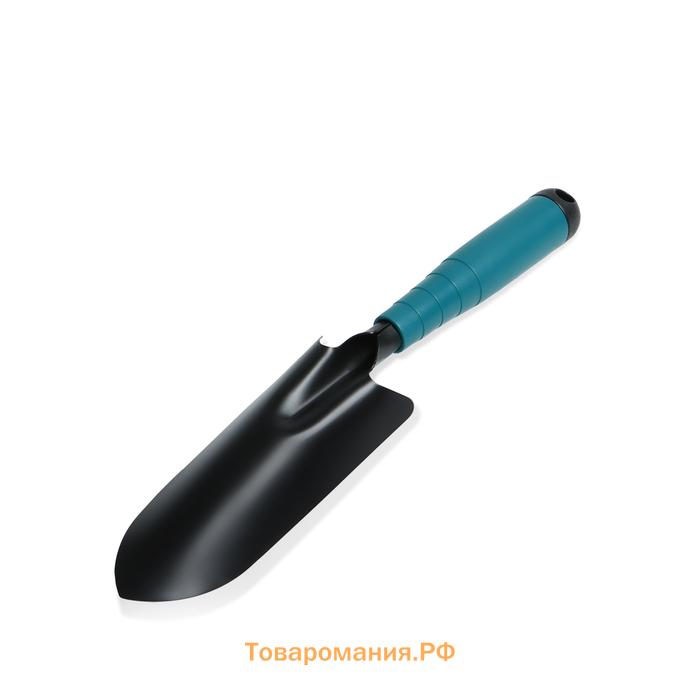 Совок посадочный Greengo, длина 30 см, ширина 5.5 см, пластиковая ручка