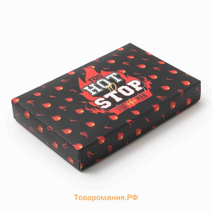 Набор трусов KAFTAN Hot Stop 2 штуки, чёрный/серый, размер 56