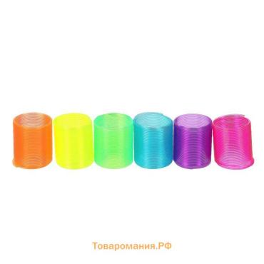 Пружинка-радуга «Простая», цвета МИКС