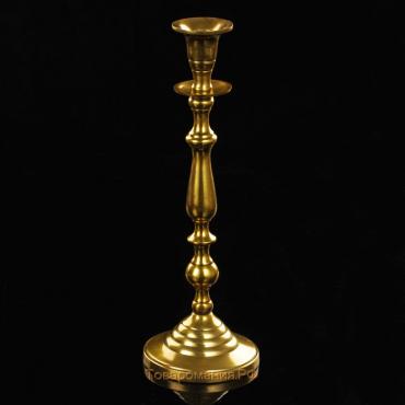 Подсвечник алюминий "Лестница" на 1 свечу 11х11х34,5 см