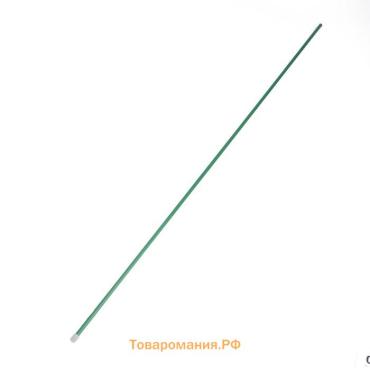 Колышек для подвязки растений, h=200 см, d=1 см, металл, зелёный, Greengo