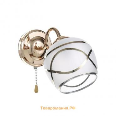 Бра 3905-157/1 40Вт E27 золото