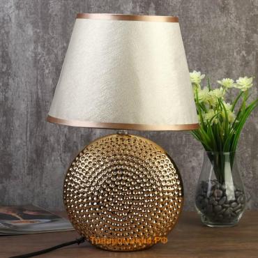 Лампа настольная 7515120TL/1 E27 40 Вт золото 24.5×24.5×37 см RISALUX
