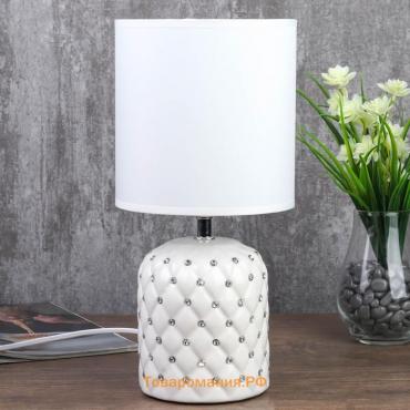 Лампа настольная 7555102TL/1 E14 40 Вт белый 16×16×33 см RISALUX