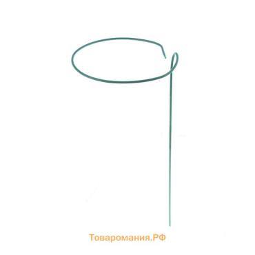 Кустодержатель для клубники, d=20 см, h=25 см, ножка d=0.3 см, металл, зелёный, Greengo