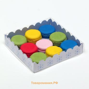 Коробочка для печенья «Счастливого Нового Года», 15×15×3 см