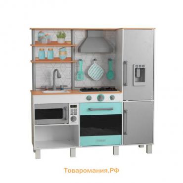 Кухня игровая «Гурман-шеф», цвет серый