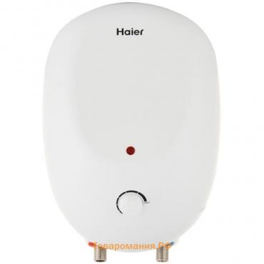 Водонагреватель Haier ES8V-Q1(R), накопительный, 1.5 кВт, 8 л, нижняя подводка, белый