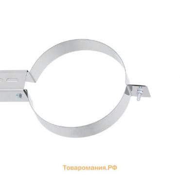 Хомут штанги регулируемой, нержавеющая сталь AISI 430, толщина 0.8 мм, d=210 мм