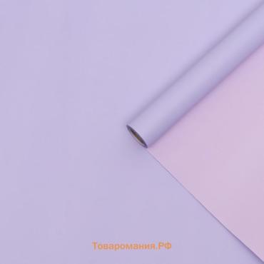Плёнка матовая двухсторонняя 0.5×10 м, пастельная серия, 65 мкм