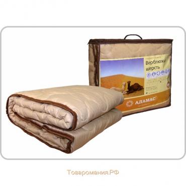 Одеяло облегчённое Адамас "Верблюжья шерсть", размер 140х205 ± 5 см, 200гр/м2, чехол п/э