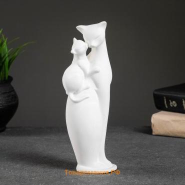 Фигурка гипс «Мама кошка», 21×7×7 см
