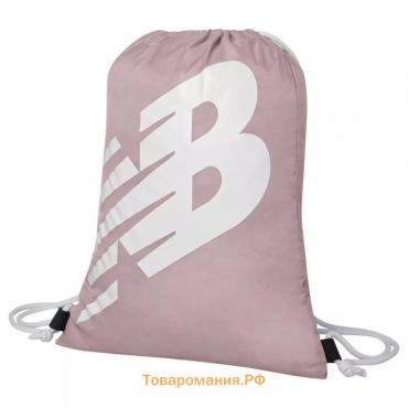 Сумка для обуви New Balance NB CINCH SACK, отдел на шнурке, цвет розовый 33х45х1см