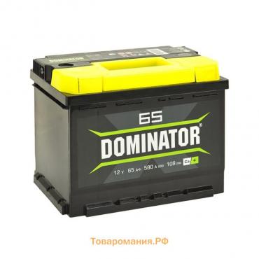 Аккумулятор Dominator 65 А/ч, 630 А, прямая полярность, 242х175х190 мм 138841s