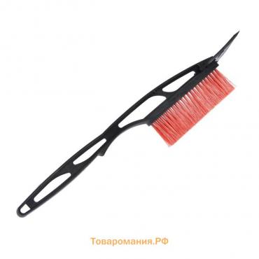 Щетка сметка, со скребком, MG-007, 50 см